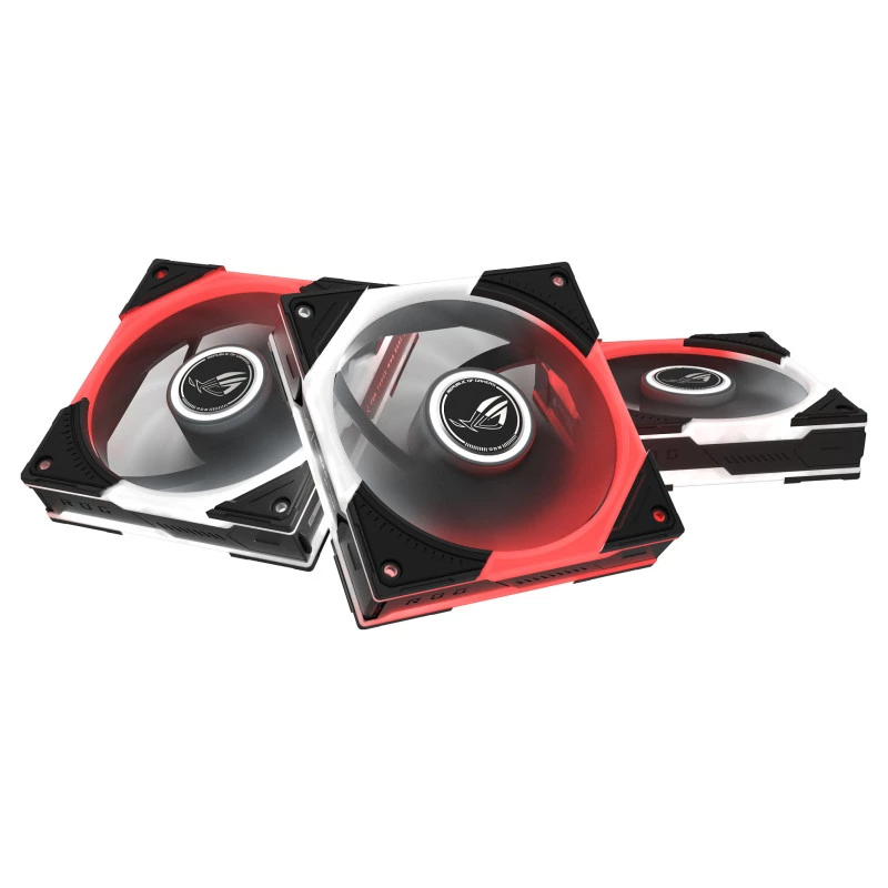 ASUS ROG Eurux GR120 ARGB reverse-fan Black Edition, 120mm driepack