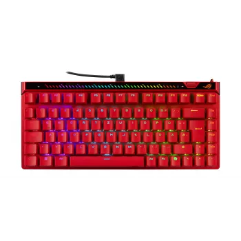 ASUS ROG Falchion Ace 75 HE Red gamingtoetsenbord (DE-layout, ROG HFX V2 optische switches)