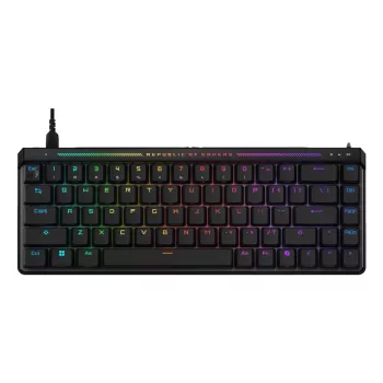 ASUS ROG Falchion Ace HFX Gaming-toetsenbord, Mechanisch, Bedraad USB, Franse AZERTY-layout, Zwart