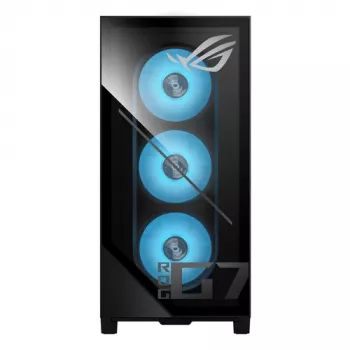 ASUS ROG G700 G700TF-7265KF577W gaming tower-pc, Intel Core Ultra 7 265KF, 32GB DDR5, 1TB SSD, NVIDIA GeForce RTX 5080, Windows 11 Home, zwart