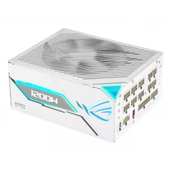 ASUS ROG Thor 1200P3 Gaming Voeding 1200W 80+ Platinum Wit