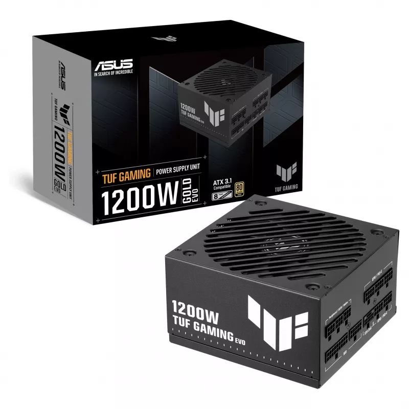 ASUS TUF Gaming 1200G EVO 1200W 80+ Gold volledig modulaire ATX-voeding