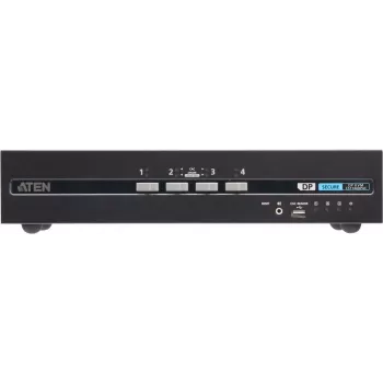 ATEN 4-poorts Secure KVM-switch met dual DisplayPort, CAC-ondersteuning, NIAP PP v4.0 gecertificeerd (CS1144DP4C)