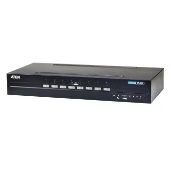 ATEN CS1148DP 8-poorts USB Dual DisplayPort KVM-switch – 4K, audio & USB-hub