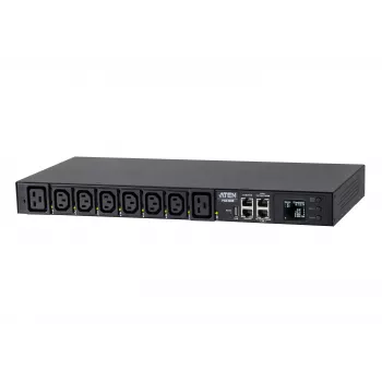 ATEN PG Series PG6308G Basic PDU - 8x C13 stopcontacten, 1U rackmontage, 10A, zwart