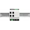 ATTE SWPS-4-11-DIN4 Industrial 4-poorts PoE+ switch met geïntegreerde voeding, DIN-railmontage, 60W budget