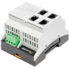 ATTE SWPS-4-11-DIN4 Industrial 4-poorts PoE+ switch met geïntegreerde voeding, DIN-railmontage, 60W budget