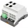 ATTE SWPS-4-11-DIN4 Industrial 4-poorts PoE+ switch met geïntegreerde voeding, DIN-railmontage, 60W budget