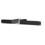 AUDAC MBS101R montagebeugelset voor MERO-serie zuilluidsprekers - zwart, metaal, 2 beugels