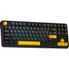 AULA Gasket F87 Thunder Black GrayWood RGB toetsenbord