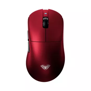 AULA SC900 Pro Red muis - tri-mode draadloze gamingmuis met PAW3395-sensor, 26000 DPI, RGB, 75g