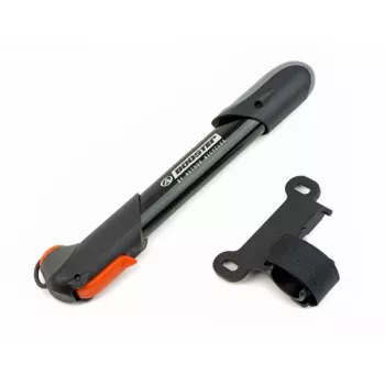Author AAP Booster mini handpomp – Presta/Schrader, 120 PSI, zwart