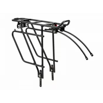 Author ACR-65-Alu bagagedrager met Carrymore-systeem, zwart