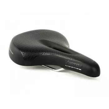 Author ASD Vector ERGO GEL vacuüm fietszadel, zwart