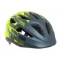 Author Flash Inmold X8 kinderfietshelm - grijs/geel, 47-51 cm