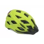 Author Pulse LED X8 jeugdfietshelm met LED-licht, geel, 52-58 cm