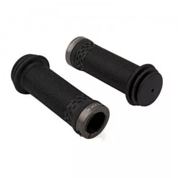 Author Rankenos AGR Junior R40 GripLock fietsgrepen, 102 mm, zwart
