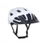 Author Vento InMold LED USB Fietshelm 55-58 cm Zilver/Wit
