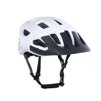 Author Vento InMold LED USB Fietshelm 52-55 cm Zilver/Wit