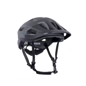 Author Vento InMold LED USB fietshelm, grijs/zwart, 52-55 cm