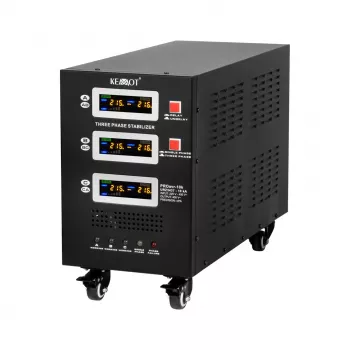Automatische driefasige spanningsstabilisator KEMOT PROavr-10k 10 kVA