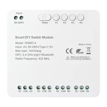 AVATTO WSMD-4 250V Slimme schakelmodule