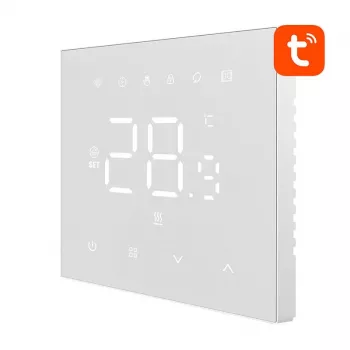 AVATTO WT410-16A-W slimme wifi-thermostaat voor elektrische vloerverwarming, 16A, wit