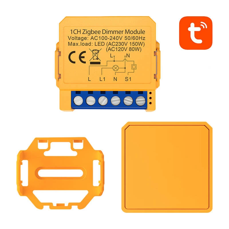 AVATTO ZDMS16-1 ZigBee smart socket switch, TUYA-compatibel