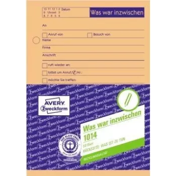 Avery 1014 witte adresetiketten, 70 x 37 mm, 1600 etiketten, A4, 16 per vel, permanent hechtend, papier, mat