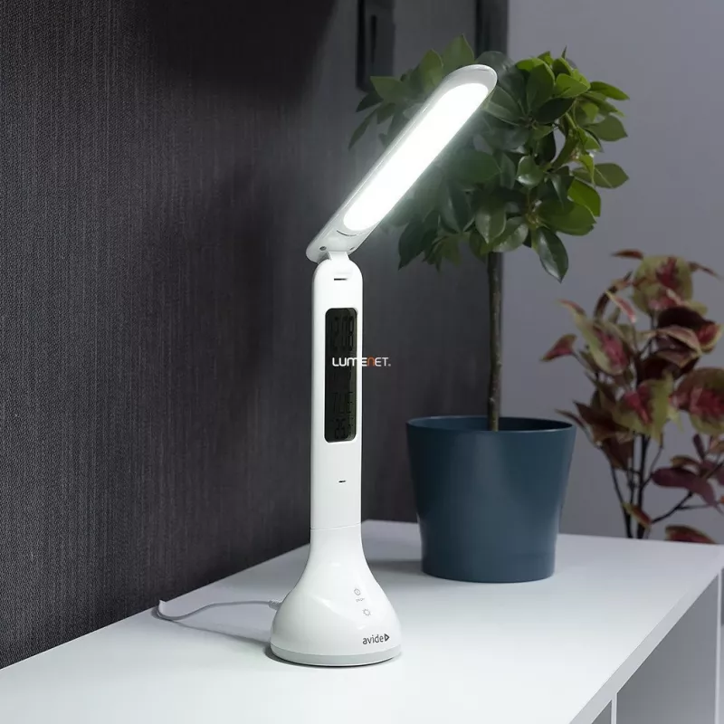 Avide LED-bureaulamp RGB kalender wit 4W 250lm
