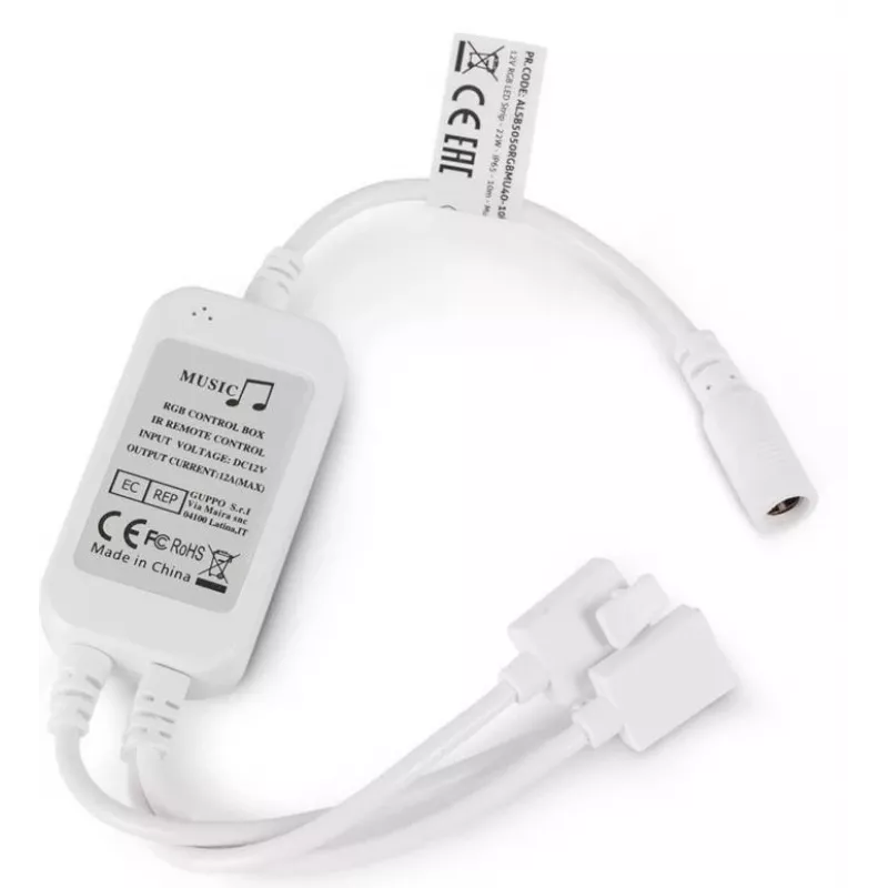 Avide LED-strip blister 12V 16W RGB 5m met IR-afstandsbediening