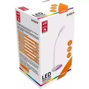 Avide LED Tafellamp RGB Wit 4W 250lm