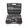 AWTOOLS 144-delige dopsleutelset 1/2 inch & 1/4 inch aandrijving Black Line