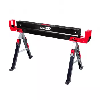 AWTOOLS verstelbare zaagbok lengte 98-115,5 cm hoogte 62-82 cm