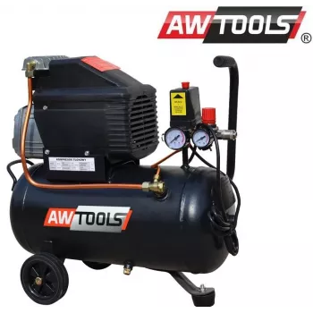 AWTOOLS AW COMPRESSOR FL- 50L 50L persluchtcompressor 230V 2,2kW 8bar oliegesmeerd
