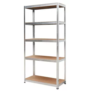 AWTOOLS AW Rack 5 planken 200x90x40 draagvermogen 250kg / 5,0mm - push-in snelle montage