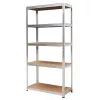 AWTOOLS AW Rack 5 planken 200x90x40 draagvermogen 250kg / 5,0mm - push-in snelle montage