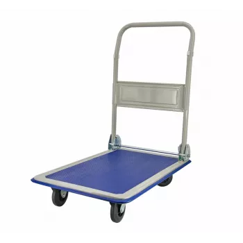 AWTOOLS AW magazijntrolley 4 wielen 300 kg platform 90x60 cm