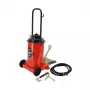 AWTOOLS AW15944 voetpomp - 7 BAR / 100 PSI, analoge manometer, stalen cilinder, opvouwbaar