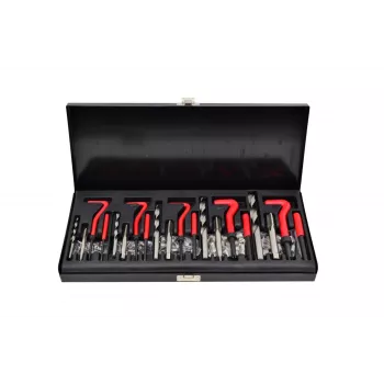 AWTOOLS AW16520 19-delige HSS-spiraalborenset in metalen koffer, 1-10 mm, DIN 338, voor metaal, staal, kunststof, hout