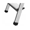 AWTOOLS AW23008 3-delige Multifunctionele Ladder, Aluminium, 24 sporten, 150 kg, EN 131