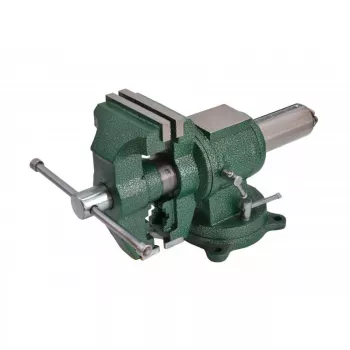 AWTOOLS AW24295 bankschroef 100mm (4 inch) draaibaar gietijzer zwaar