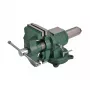 AWTOOLS AW24295 bankschroef 100mm (4 inch) draaibaar gietijzer zwaar