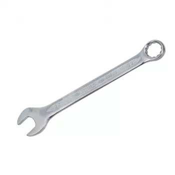 AWTOOLS AW40046 46 mm combinatiesleutel, chroom-vanadiumstaal, 12-punts, DIN 3113