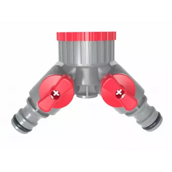 AWTOOLS AW61019 40-delige tuinslang snelkoppeling set, 1/2 inch & 3/4 inch adapter, ABS-kunststof, groen/zwart