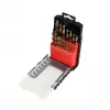 AWTOOLS cobalt metaalborenset 19-delig 1,0-10,0 mm HSS-Co M35 DIN 338