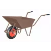 AWTOOLS bouw kruiwagen 85L 1,5mm bruin met wielafdekking