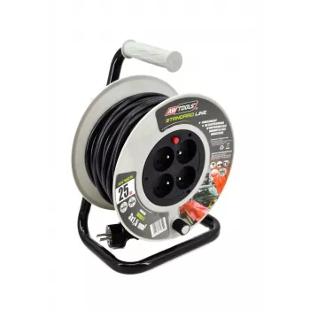 AWTOOLS kabelhaspel standaard 40m 3x1,5 mm 16A / 3680W