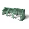 AWTOOLS mini folietunnel kas 295x95x95cm verzinkt stalen frame met UV-bestendige PE-hoes