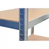 AWTOOLS stellingkast 5 planken 180x90x40 cm belasting 250 kg per plank 5,0 mm verzinkt staal
